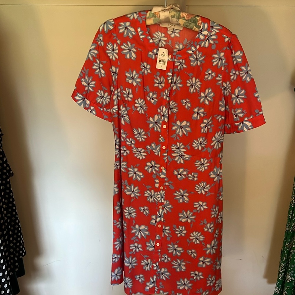 BNWT Loft shirt dress